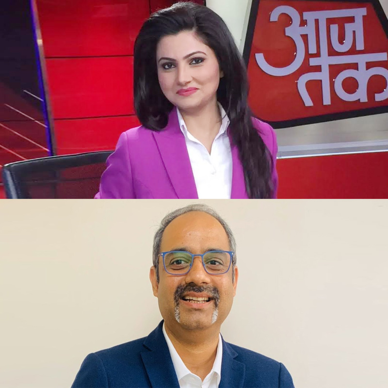Aenkar Chitra Tripathi Xxx Video - Chitra Tripathi and Gaurav Verma join India Today Group for second stint |  Indian Television Dot Com