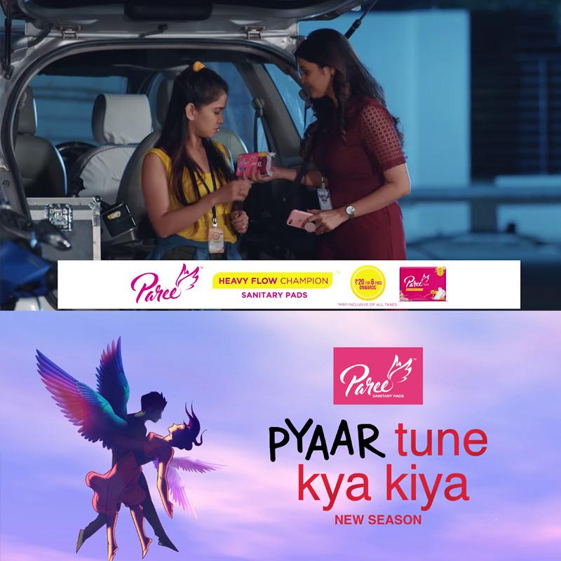 Paree Pyaar Tune Kya Kiya Team Up To Bust Menstruation Taboos Indian Television Dot Com