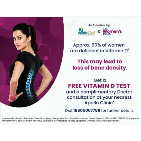 Horlicks Women's Plus partners with Apollo Clinics to offer free Vitamin-D  testing