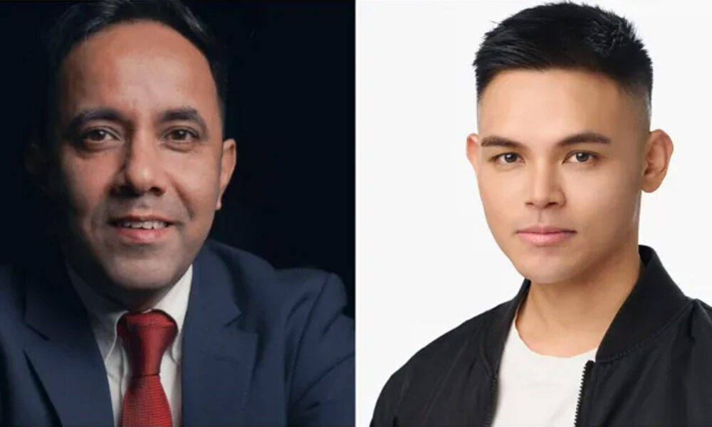 Narativ's Manjyot Sandhu and COL Group International's Timothy Oh