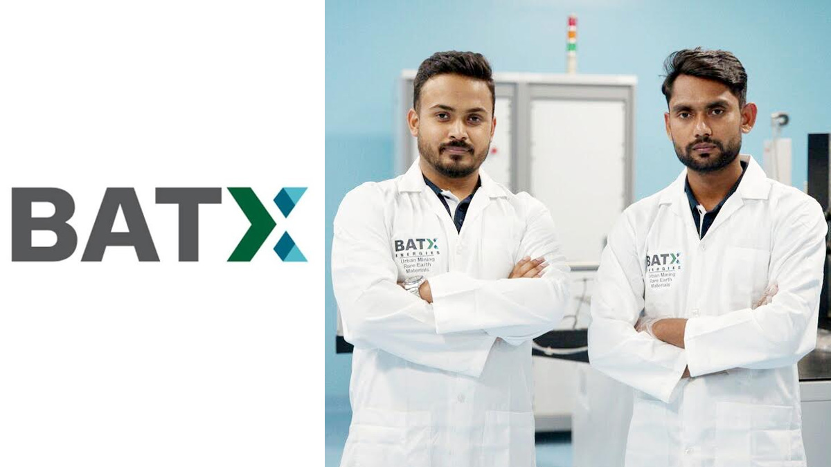 BatX Energies Raises Rs 105 Crore to Mine Critical Minerals From Dead Batteries