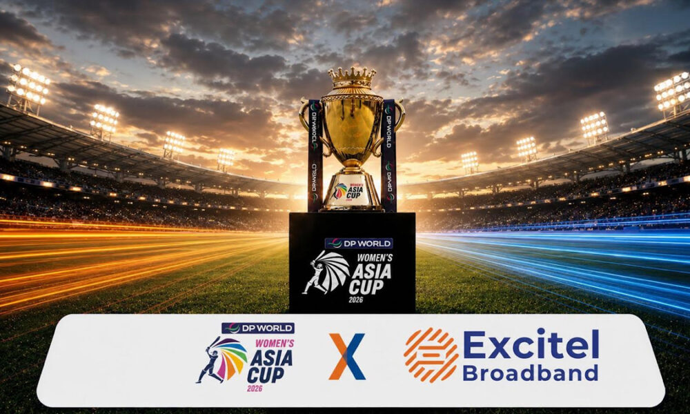 Excitel Broadband joins DP World Women’s Asia Cup 2026 as brand partner Excitel Broadband joins DP World Women’s Asia Cup 2026 as brand partner