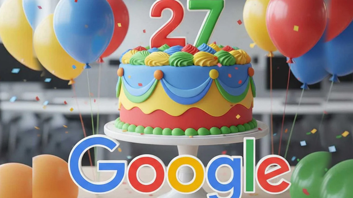 Google 27th birthday
