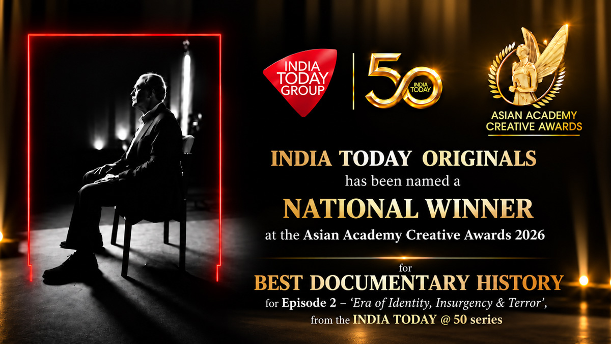 India Today Originals National Winner